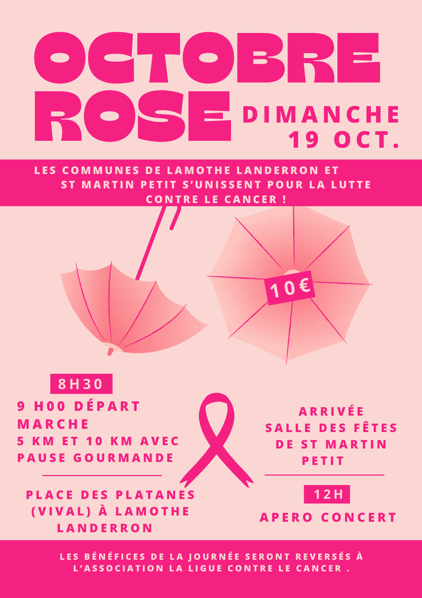 Marché Octobre Rose